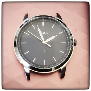 Minimalist Slim Three-hand Blue Watch Case